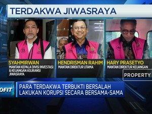 3 Mantan Pejabat Jiwasraya Divonis Penjara Seumur Hidup