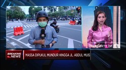 Aksi Berlanjut, Demonstran Tolak UU Ciptaker Dipukul Mundur