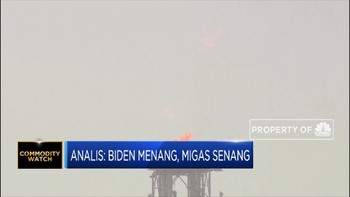 Analis: Biden Menang, Migas Senang