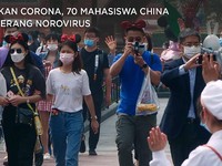 Bukan Corona, 70 Mahasiswa China 'Diserang' Norovirus