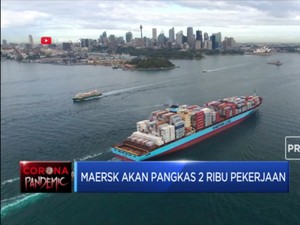 Maersk Akan Pangkas 2 Ribu Pekerja