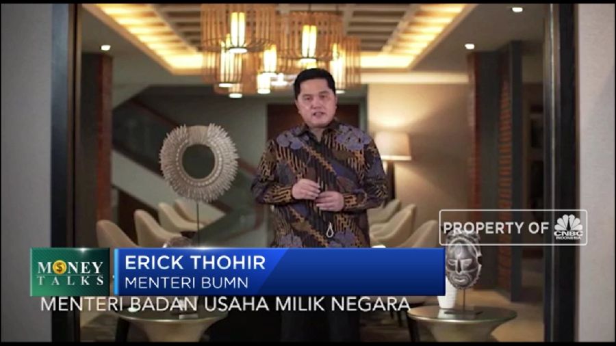 Erick Thohir Buka Suara Soal Merger 3 Bank Syariah BUMN