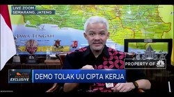 Ganjar Pranowo: UU Ciptaker Sangat Dibutuhkan di Masa Pandemi