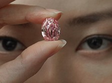 Wow! Berlian Merah Muda Terbesar Dunia Ditemukan di Afrika