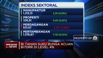 Jaga Stabilitas Rupiah, BI Kembali Tahan BI7DRR di Level 4%