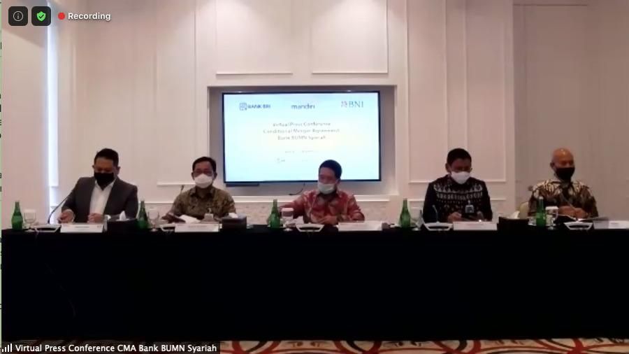 Konferensi Pers CMA Bank BUMN Syariah