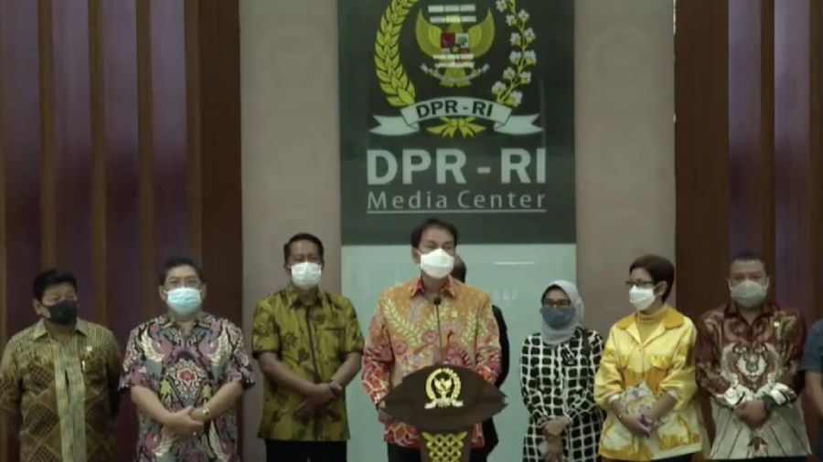 Konferensi Pers Pimpinan DPR RI (DPR RI)
