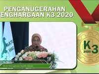 PGN Raih Penghargaan K3 2020 dari Kementerian Ketenagakerjaan