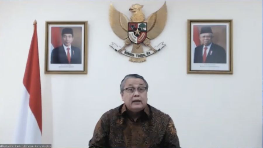 Perry Warjiyo di Rapat Dewan Gubernur (RDG) Bank Indonesia Bulanan - Oktober 2020 (Youtube Bank Indonesia)
