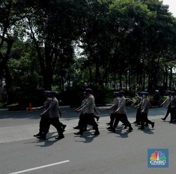 Penampakan Barracuda Jelang Aksi PA 212 Tolak Omnibus Law