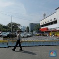 Demo BEM SI 16 Oktober 2020, Lalin Sekitar Istana Ditutup