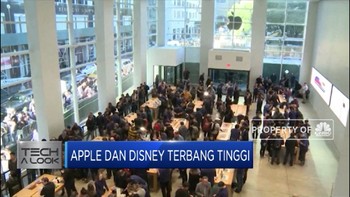 Saham Apple dan Disney Terbang Tinggi Gara-Gara Ini