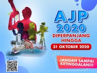 Pendaftaran AJP Diperpanjang Hingga 31 Oktober 2020