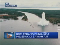 Bom Perang Dunia Ke-2 Meledak Di Bawah Air