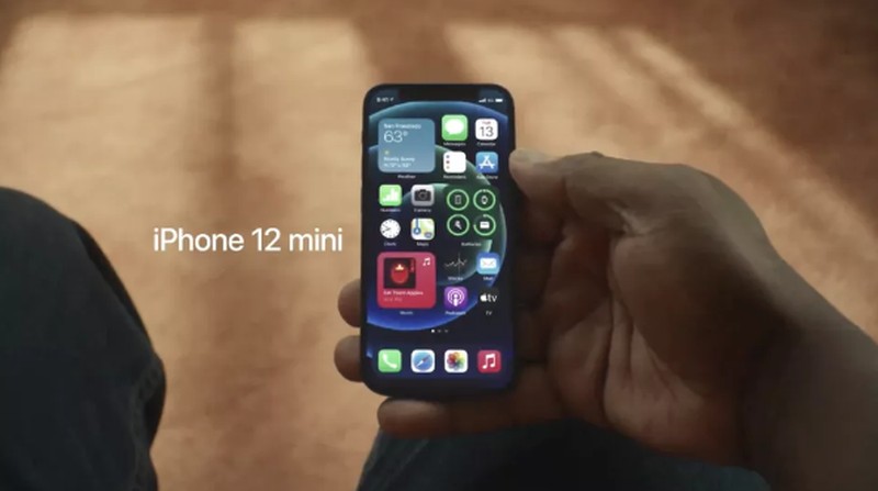 This image provided by Apple shows the new iPhone 12 Pro phones that Apple unveiled Tuesday, Oct. 13, 2020. The higher-end iPhone 12 Pro with more powerful cameras comes in silver, graphite, gold and blue, and will cost $999. (Apple via AP)