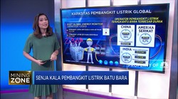 Senja Kala Pembangkit Listrik Batu Bara