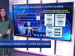 Senja Kala Pembangkit Listrik Batu Bara