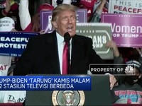 Debat Capres AS Batal, Trump & Biden Buat Acara Tandingan