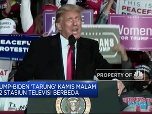 Debat Capres AS Batal, Trump & Biden Buat Acara Tandingan