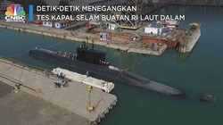 Detik-Detik Menegangkan Uji Kapal Selam RI di Kedalaman 300 M