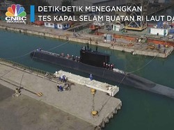 Detik-Detik Menegangkan Uji Kapal Selam RI di Kedalaman 300 M