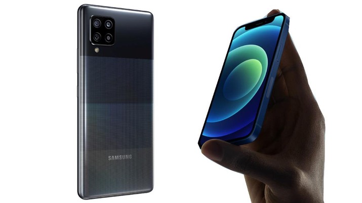 iPhone12 mini vs Samsung galaxy A42 5G iPhone12 mini vs Samsung galaxy A42 5G