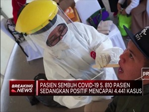 Kabar Gembira! 5.810 Pasien Sembuh Covid-19 di Indonesia