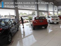 Kocak! Gara-Gara Di-PHP Pajak 0%, Ribuan Mobil Baru Tak Laku