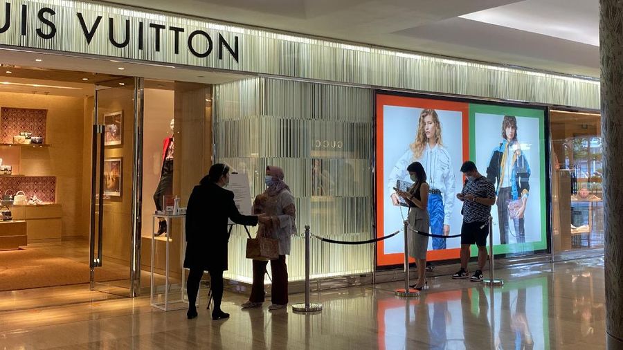 Louis Vuitton (CNBC Indonesia/Lynda Hasibuan)