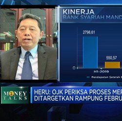 Merger, OJK: Aset Bank Syariah BUMN Capai RP 214 T