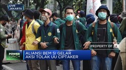 Aliansi BEM SI Kembali Gelar Demo Tolak UU Ciptaker