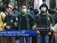Aliansi BEM SI Kembali Gelar Demo Tolak UU Ciptaker