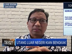 Capai 40% dari PDB, Ekonom: ULN Masuk Lampu Kuning