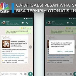 Catat Gaes! Pesan WhatsApp Bisa Terkirim Otomatis Lho