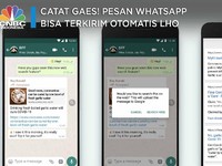 Catat Gaes! Pesan WhatsApp Bisa Terkirim Otomatis Lho
