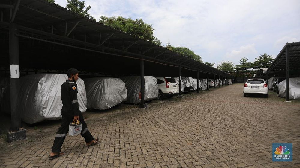 Bukan Dealer Ini Gudang  Mobil Gadai yang Penuh Gegara 