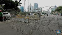 Potret Pengamanan Ketat Kawasan Istana Sambut Demo Mahasiswa