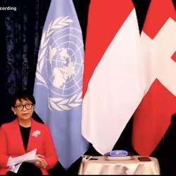 Dari Swiss, Retno-Erick Beri Kabar Baik Soal Vaksin Covid-19