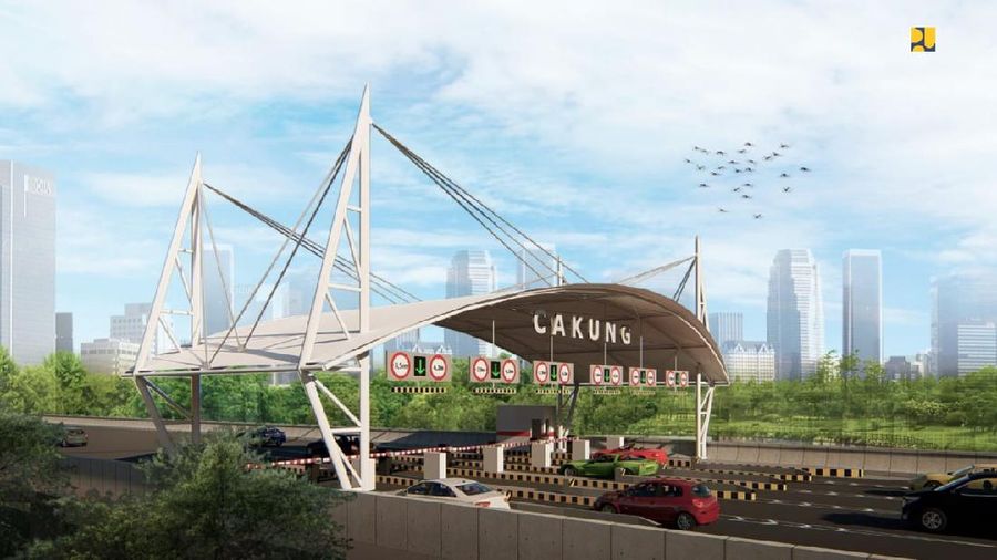 Progres Konstruksi Jalan Tol Layang Dalam Kota Jakarta Ruas Kelapa Gading-Pulo Gebang Capai 71%. (Dok. Kementerian PUPR)