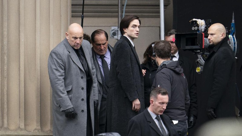 Filming takes place for the movie 
