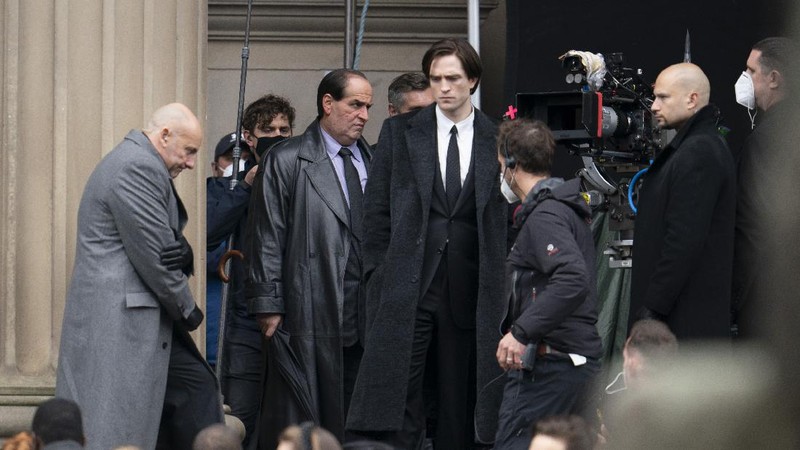 Filming takes place for the movie 