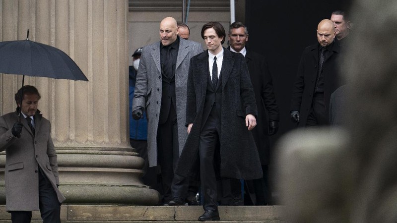 Filming takes place for the movie 