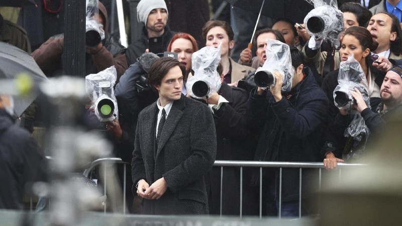 Filming takes place for the movie 