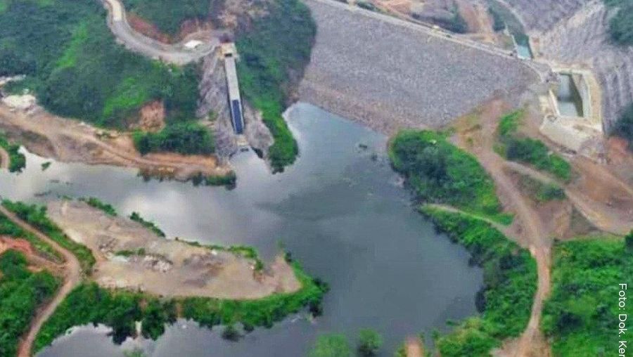 Bendungan Tapin, Kalimantan Selatan (Dok. KemenPUPR)