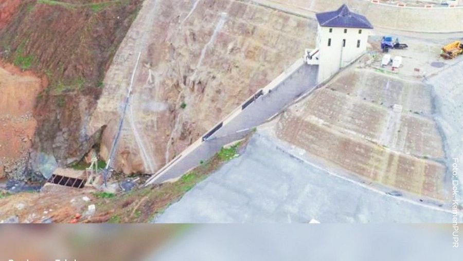 Bendungan Tukul, Jawa Timur  (Dok. KemenPUPR)
