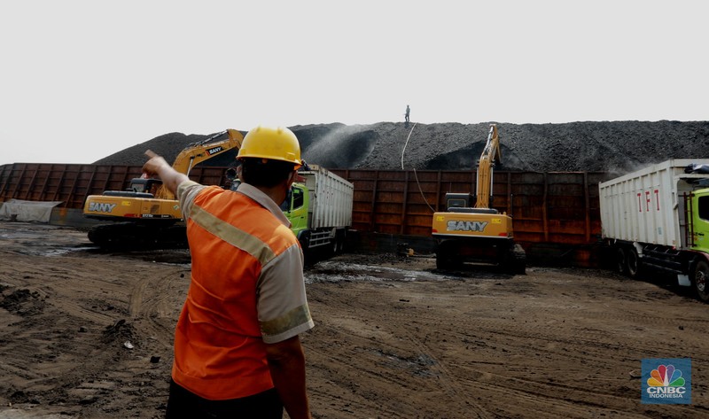 Batubara, Kapal angkut batubara (CNBC Indonesia/Tri Susilo)
