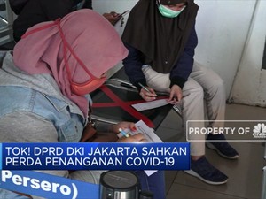 DPRD DKI Jakarta Sahkan Perda Penanganan Covid-19