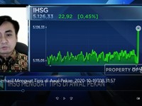 IHSG Berhasil Menguat Tipis di Awal Pekan