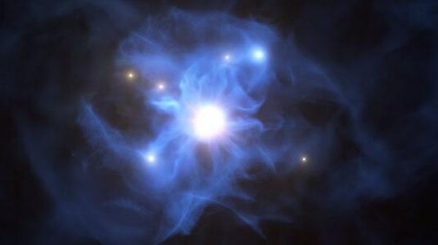 Ilustrasi Black Hole (Very Large Telescope (VLT) ESO,)