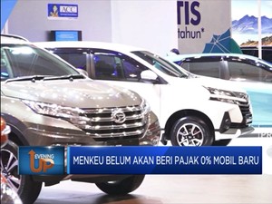 Menkeu Belum Akan Beri Pajak 0% Mobil Baru
